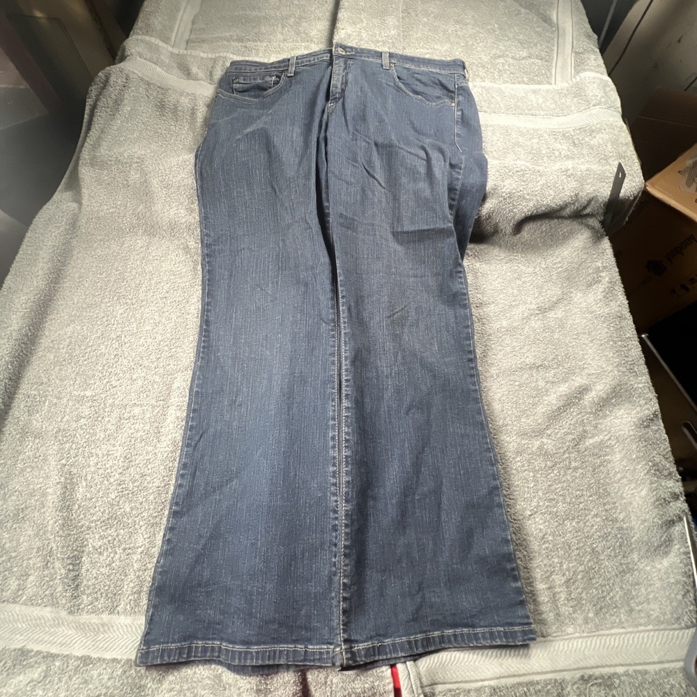Levis 512 Size 22 S/C Perfectly Shaping Bootcut‎ Women's Denim Jeans  Size 40x32